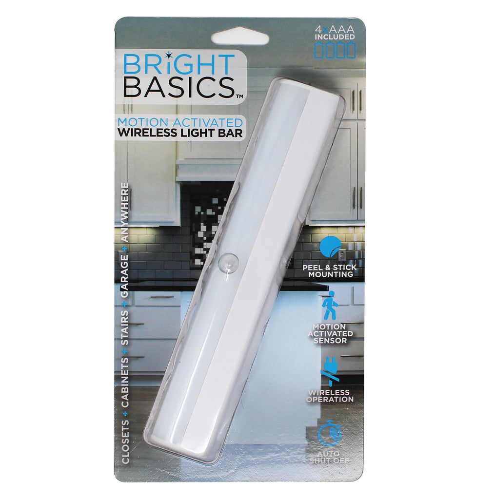 Bright Basics 2 Pack Ultra Bright Wireless Light Bars w/ Remote