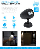 Bright Basics Motion Activated Wireless Spotlight