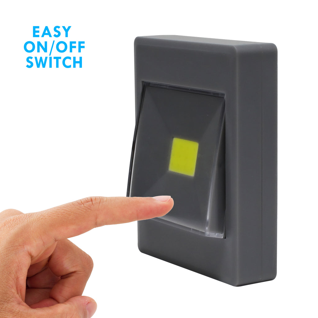 Bright Basics Ultra Bright Wireless Light Switch w/ Remote Control