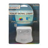 Bright Basics Motion Activated Toilet Bowl Light - Twin Pack