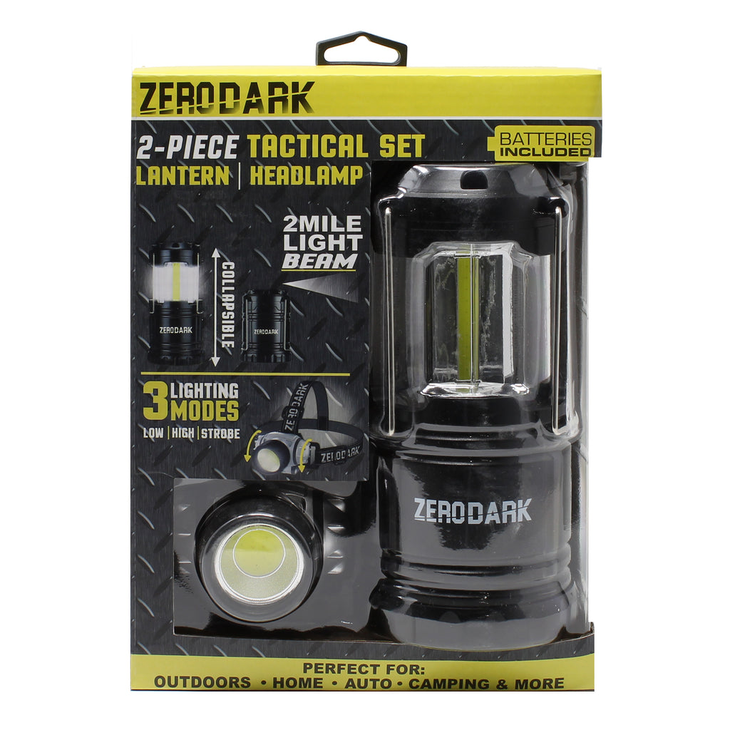 ZeroDark Headlamp + Lantern 2-Piece Flashlight Set, Head LampCamping L —  CHIMIYA