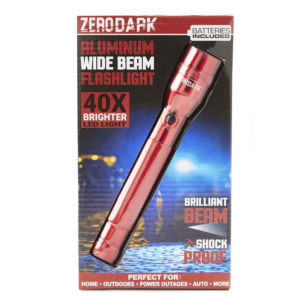 ZeroDark Aluminum Wide Beam Flashlight