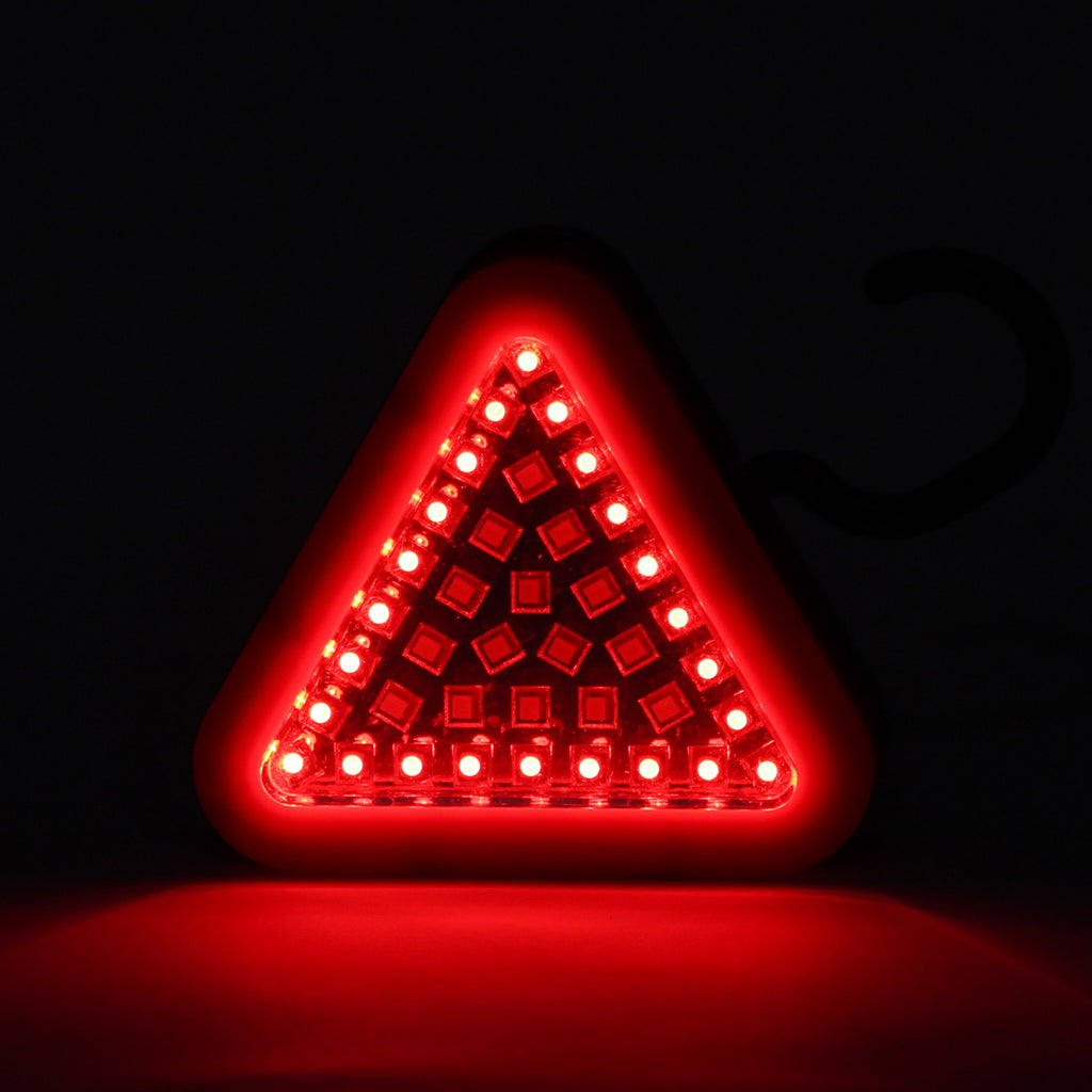 ZeroDark LED Roadside Triangle Safety Puck