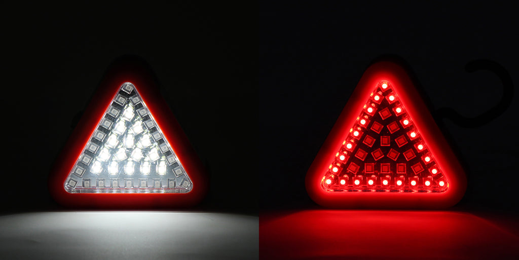 ZeroDark LED Roadside Triangle Safety Puck