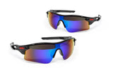 ZeroDark 2 Pack Sport Tactical Polarized Sunglasses Cycling Running Driving Fishing Glasses