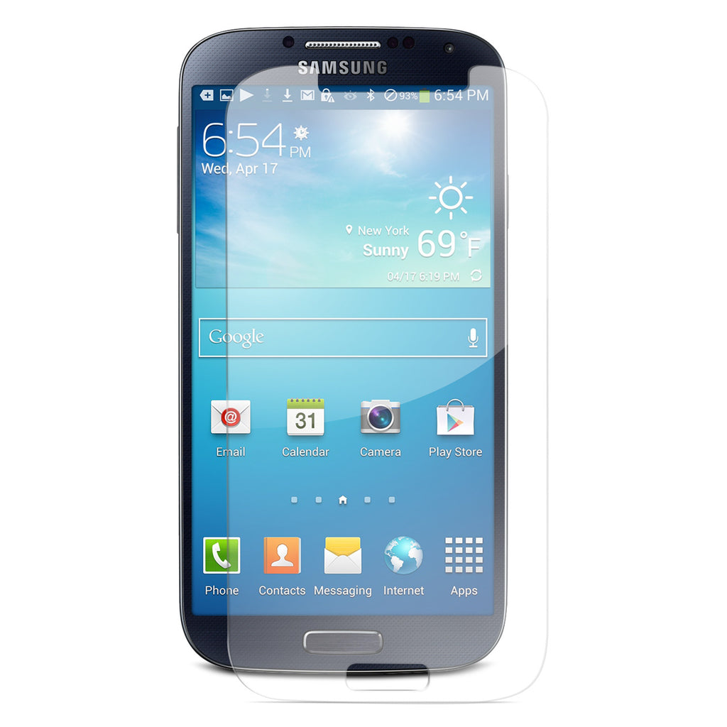 SHATTERGUARDZ Tempered Glass Screen Protector: Galaxy S4
