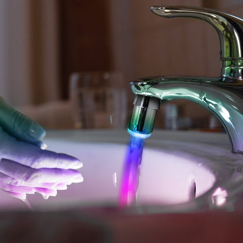 Tech Theory Illuminated Color Changing LED Faucet Head