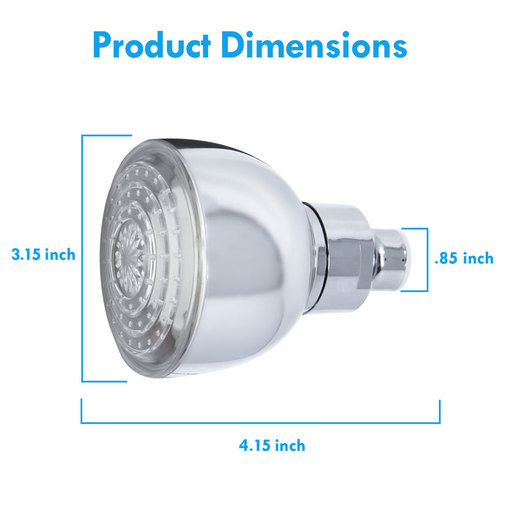 Tech Theory Illuminated Color Changing LED Shower Head