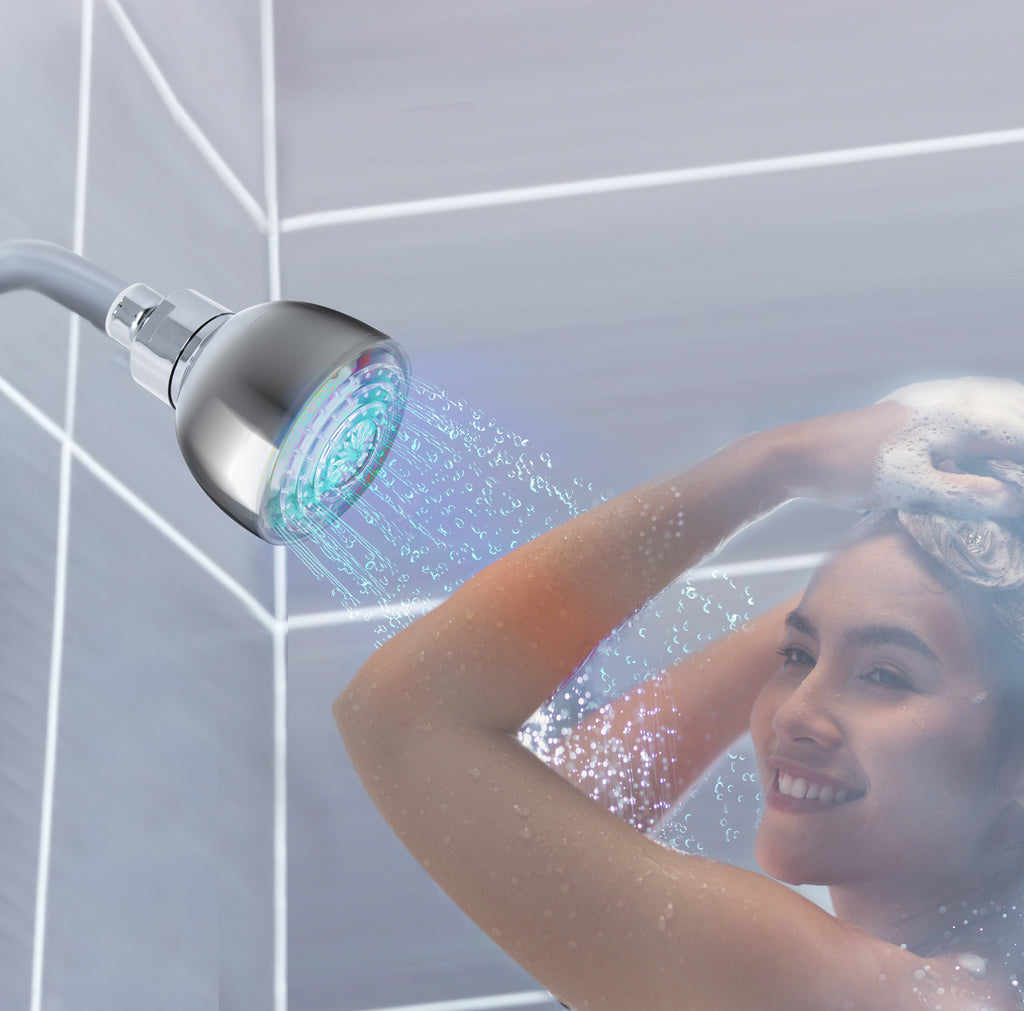 Tech Theory Illuminated Color Changing LED Shower Head