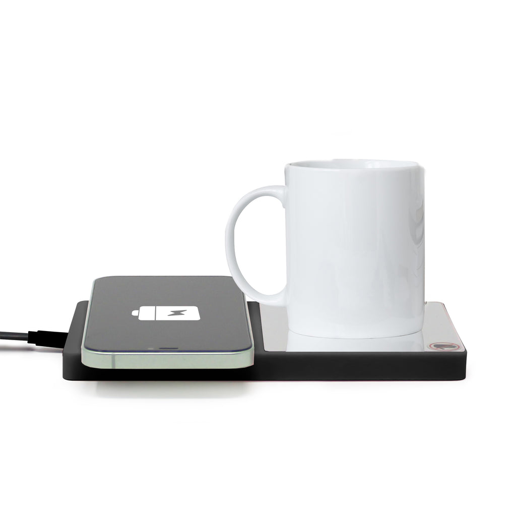 Smart Heated Mug Kit 2.0  Warmer Set with Wireless Charger by