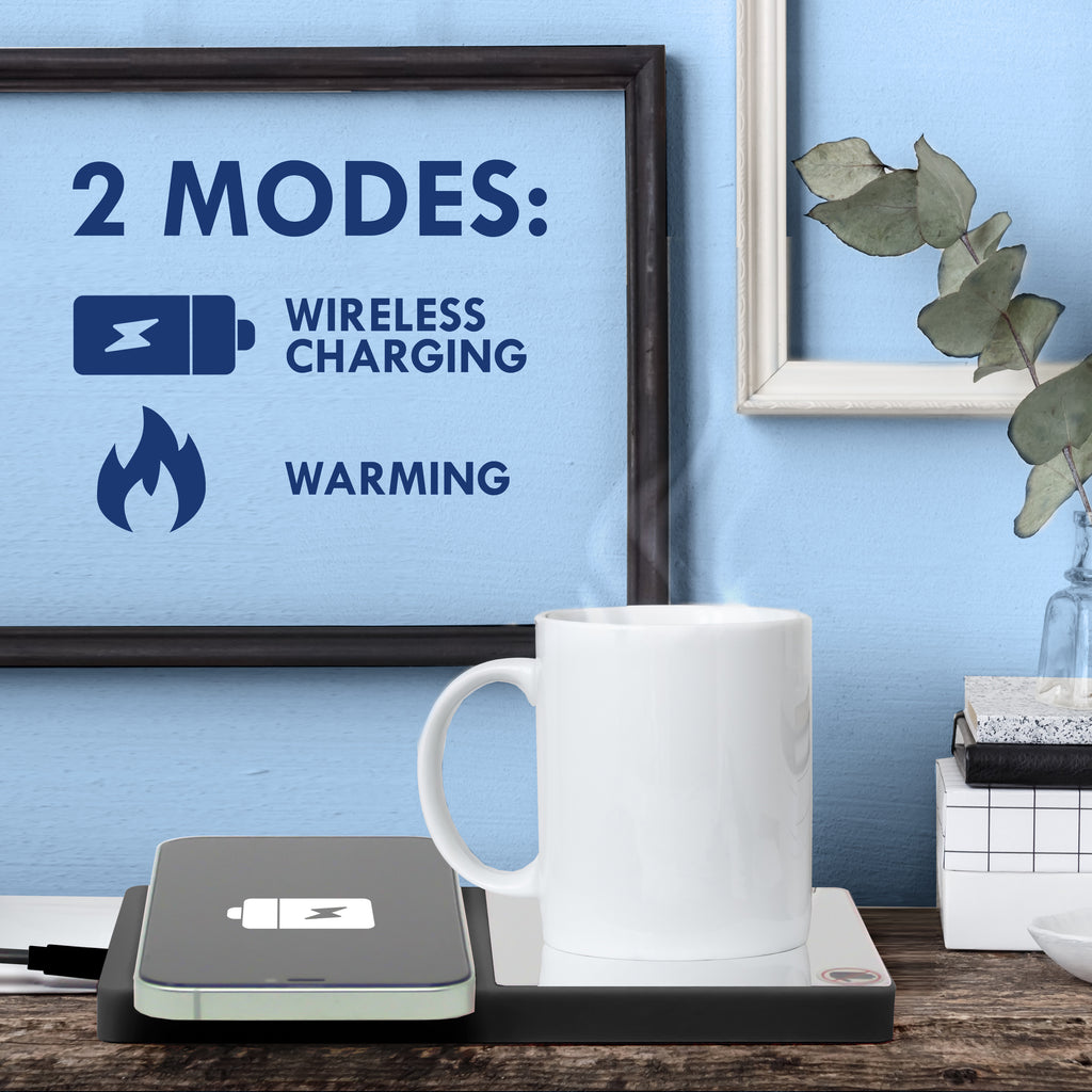 Tech Theory Mug Warmer & Wireless Phone Charger – Aduro Products