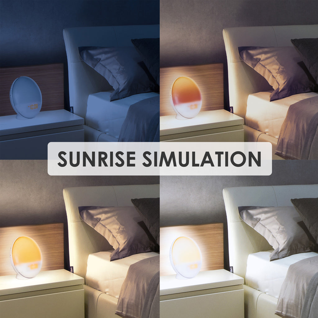 SmartClock Sunrise Simulation Alarm Clock – Aduro Products