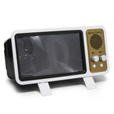 Tech Theory by Aduro Smartphone Retro Home Theater Screen Magnifier & Wireless Speaker