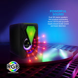 Tech Theory Glow Light-Up Color Changing Computer Speakers