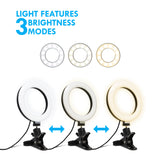 Tech Theory Universal 6 Inch Ring Light Clip