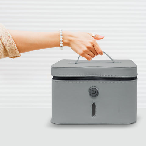 250- $199MSRP LuxGuard Premium UV Sanitizing Vault Silver