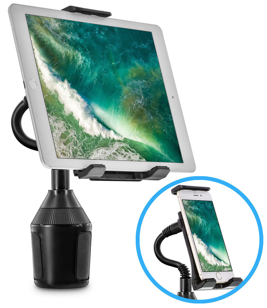 U-Grip Cup Holder Car Mount for Phones & Tablets