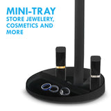 Solid Stand with Mirror for Phones & Tablets Black