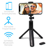 Aduro U-Stream Mini Selfie Stick Tripod w/ Wireless Remote