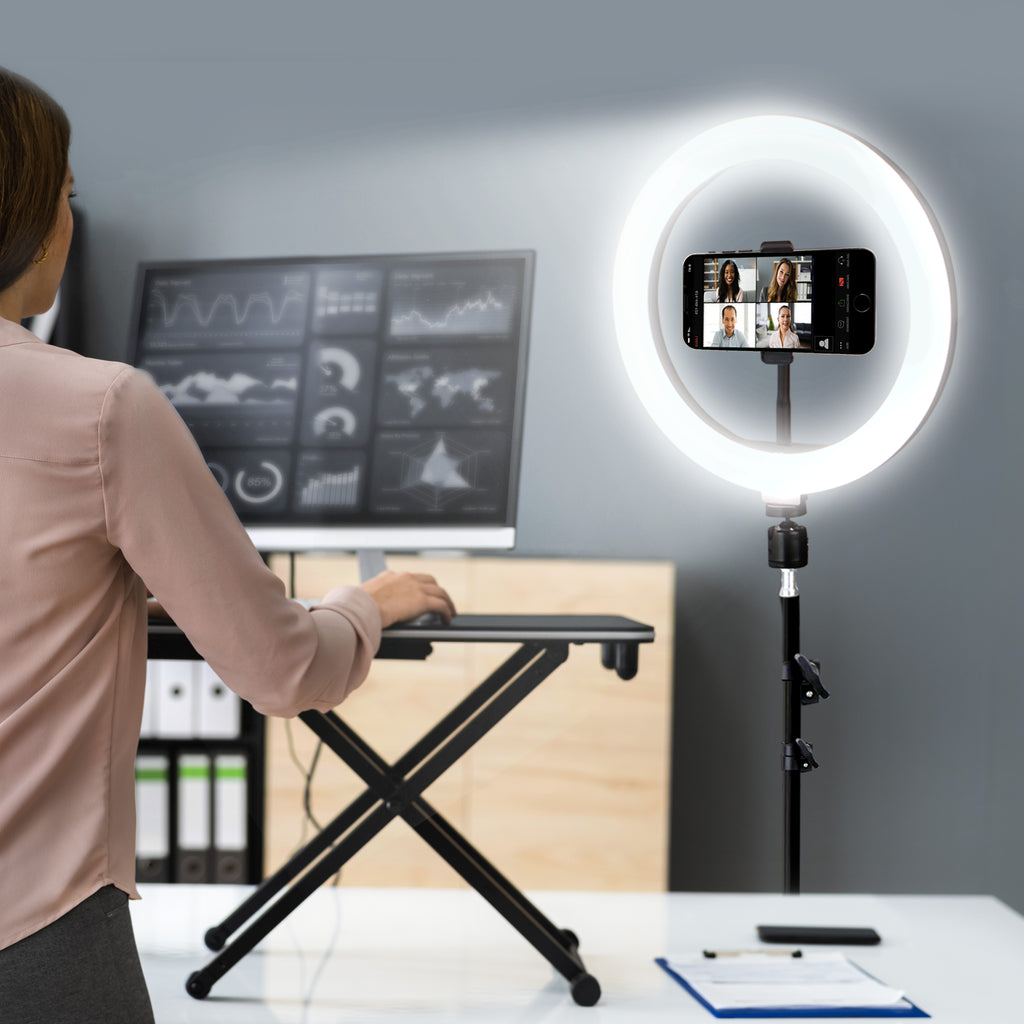 Aduro U-Stream Home Streaming Studio w/ 10" Ring Light & Tripod