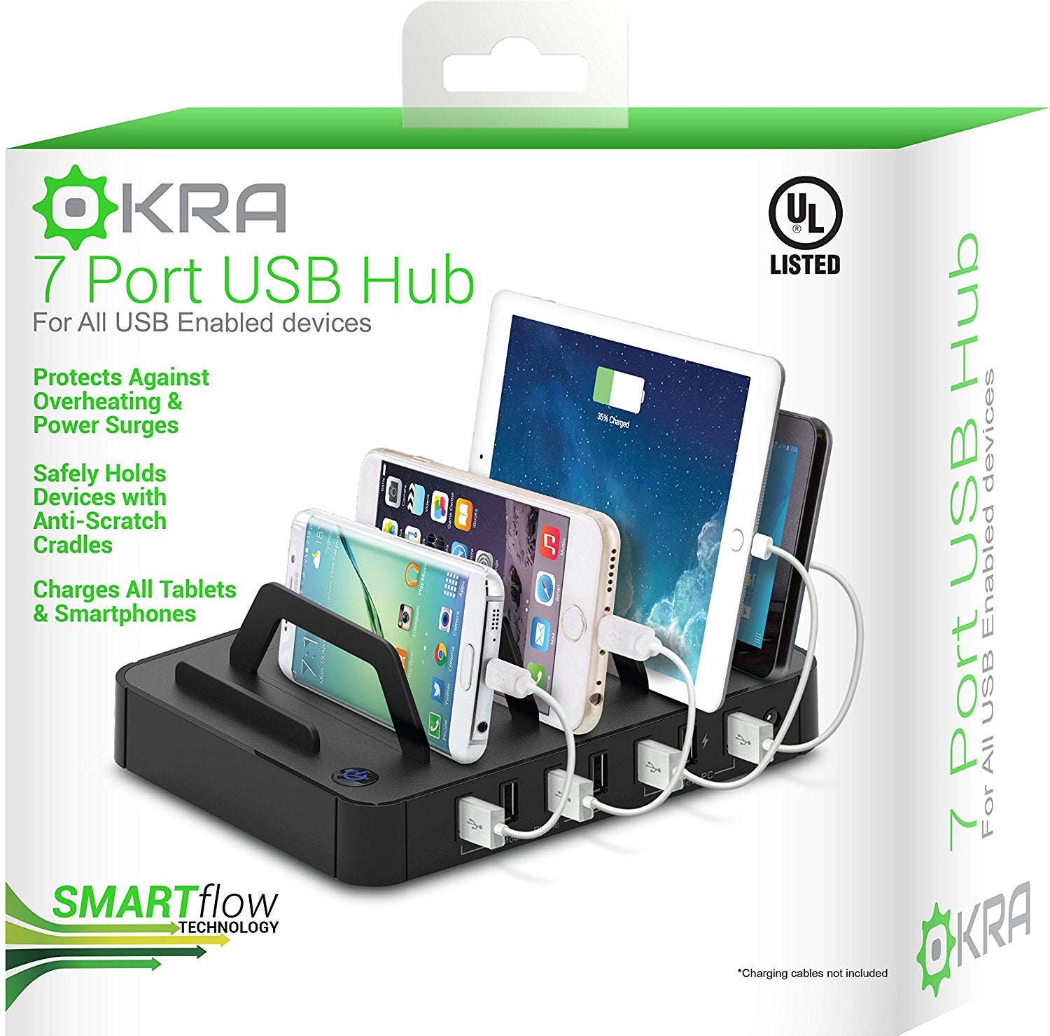 Hub USB Desktop Universal Charging Station Multi Device fo – Aduro Products