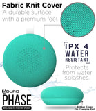 Phase Wireless Speaker Water Resistant for Outdoor and Travel Mint