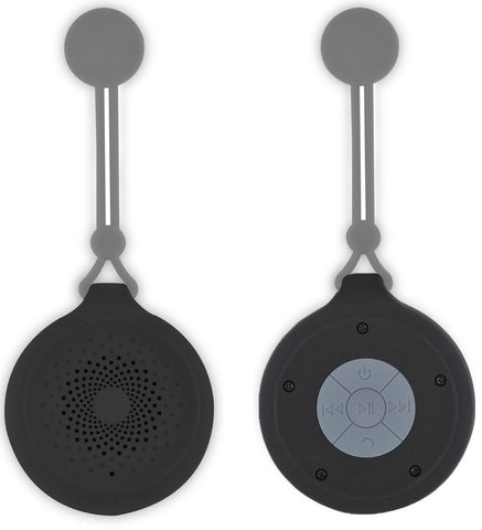 057-PlayTime Tunes Wireless Shower Speaker Black