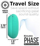 Phase Wireless Speaker Water Resistant for Outdoor and Travel Mint