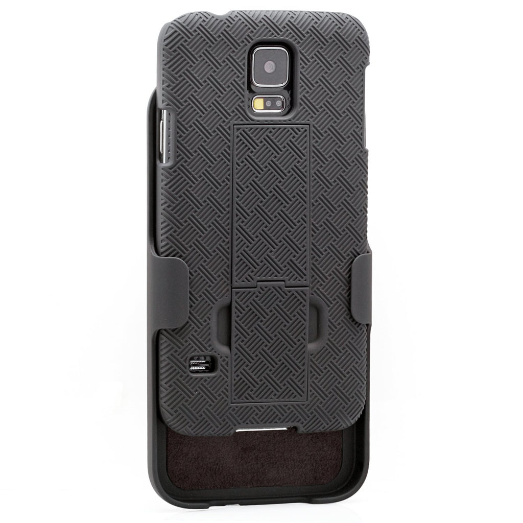 Aduro Galaxy S5 COMBO Super Slim Shell & Holster Case