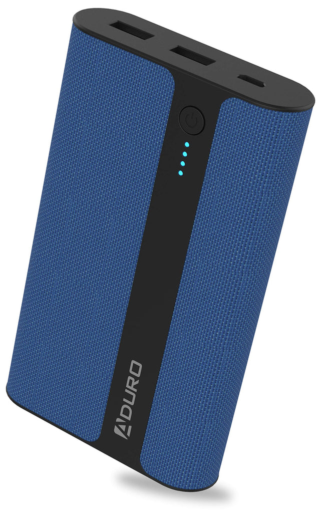 Aduro PowerUp Fabric 12,000mAh Dual USB Backup Battery