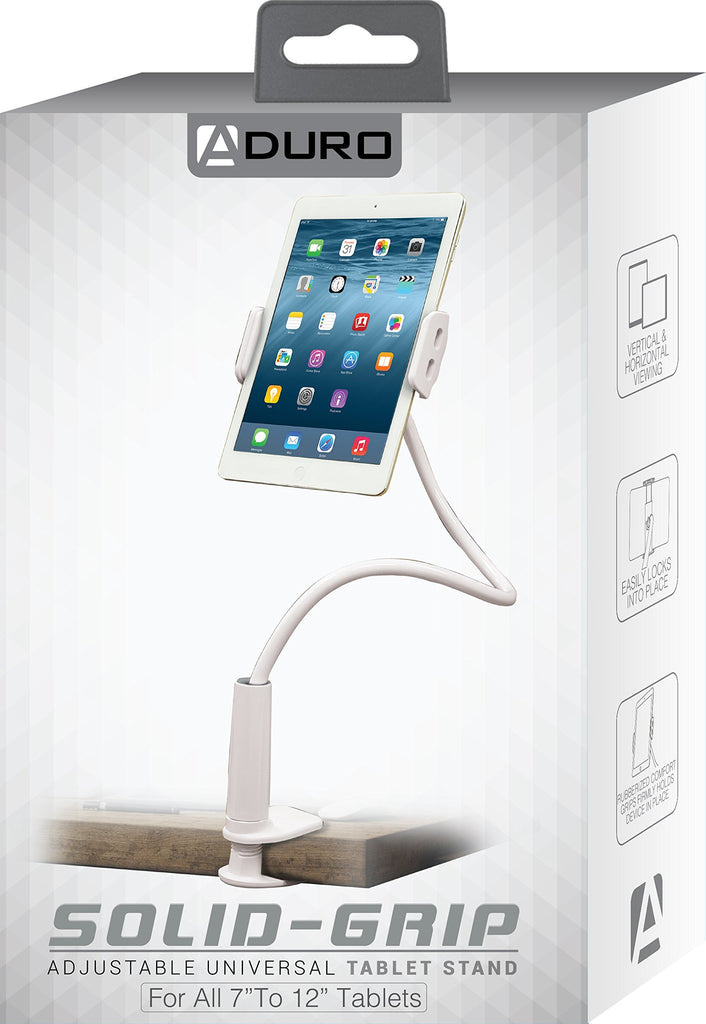 Aduro Solid-Grip 360 Adjustable Universal Gooseneck Tablet Stand