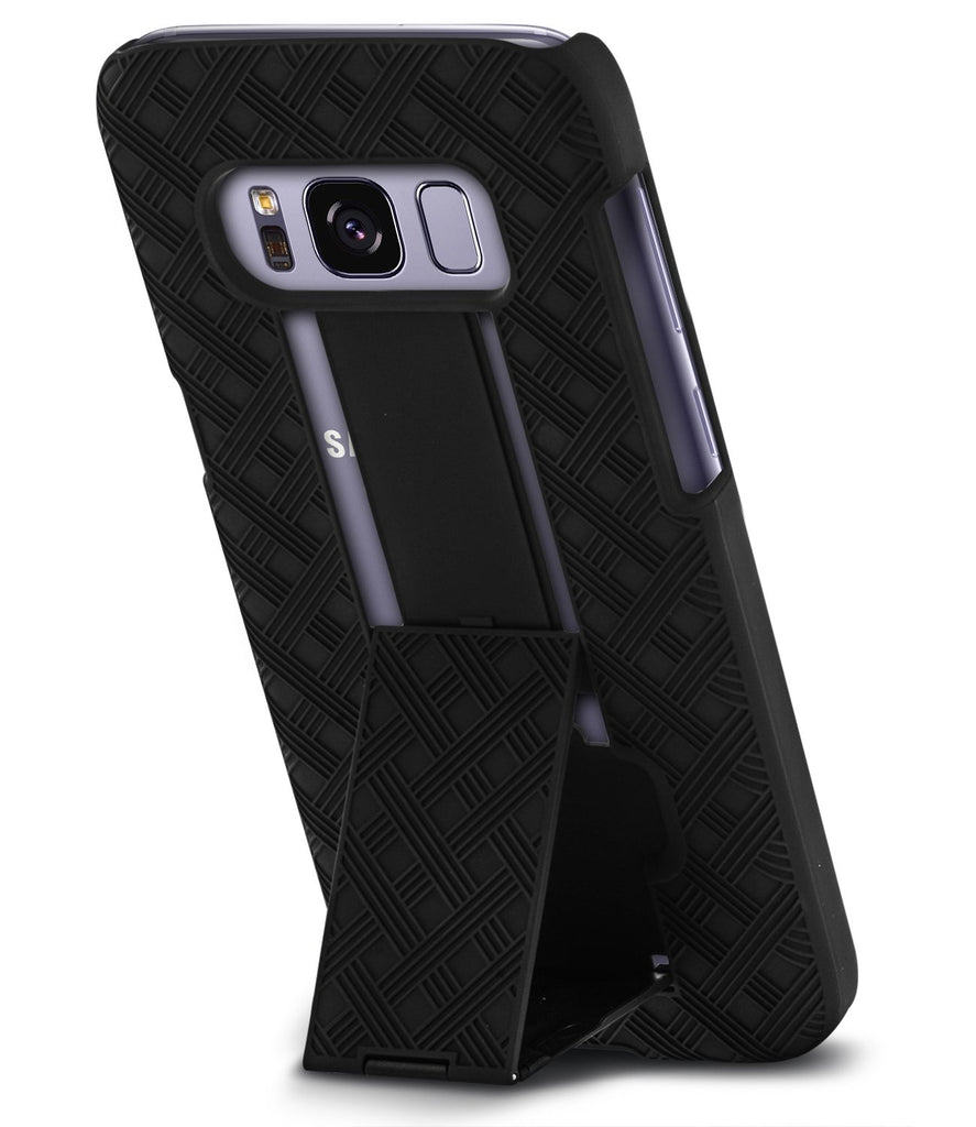 SHELL & HOLSTER COMBO CASE: Samsung Galaxy S8 Plus