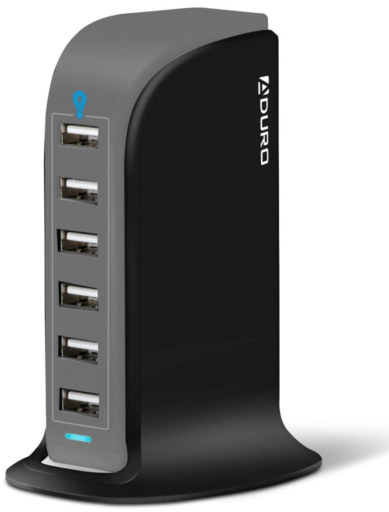 Aduro PowerUp 40W 6 Port Hub USB Charging Station