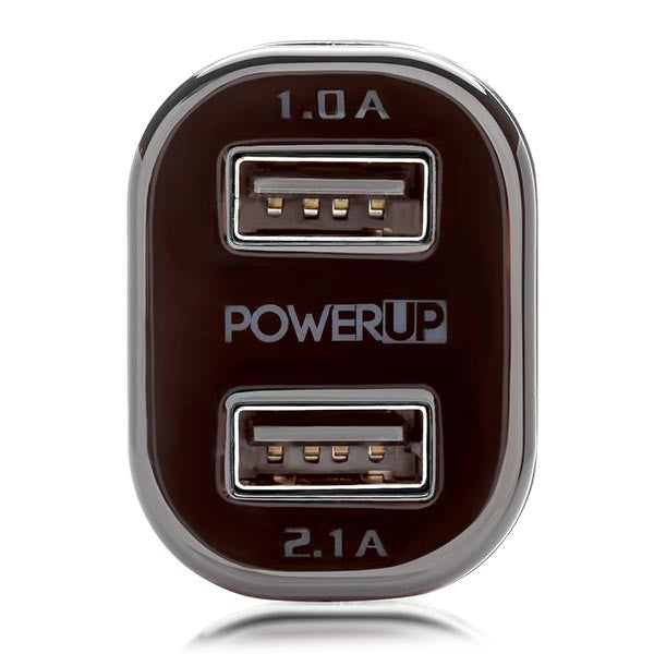 POWERUP 3.1A Dual USB Car Charger