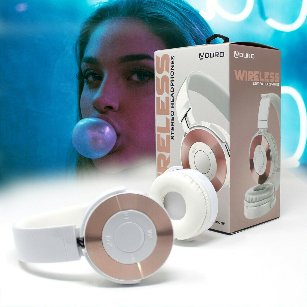 Amplify Metallic Wireless Stereo Foldable Headphones