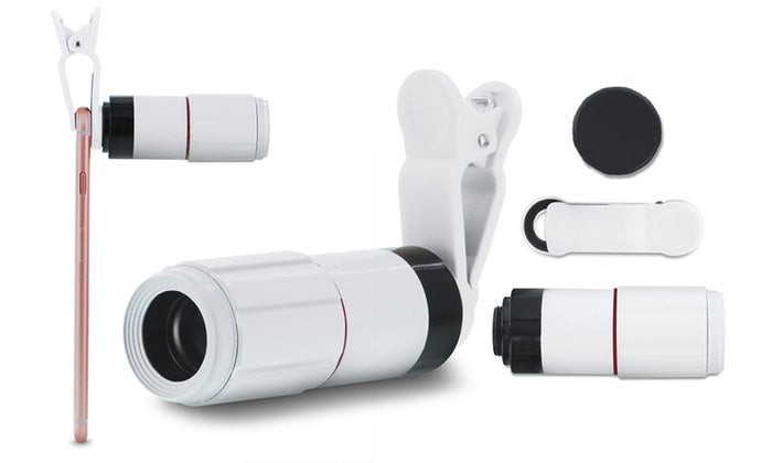 Aduro U-Snap 8x Adjustable Optical Zoom Lens for Mobile Phones